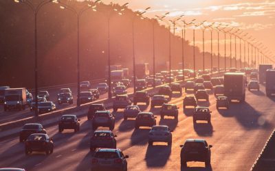 Traffic is slowing down while personal vehicle sales are speeding up